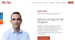 Desktop Screenshot of nirandfar.com