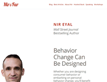 Tablet Screenshot of nirandfar.com